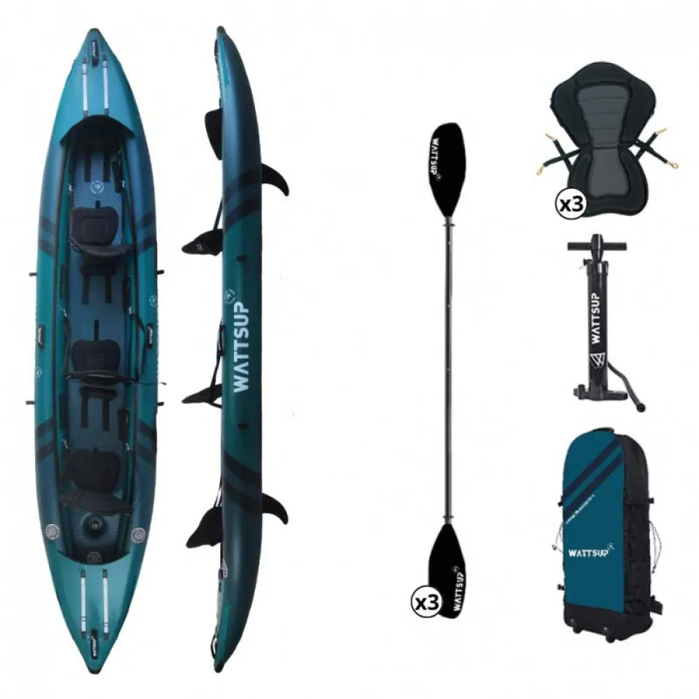 Wattsup kayak hinchable cod 3p